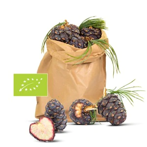 1kg Bio Zirbenzapfen Ernte 2026, B-Ware (2. Wahl), frisch gepfl&uuml;ckt | ca. 14-...